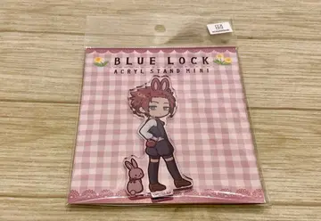블루 록 아크릴 스탠드 mini Rabbit 이토시 사에