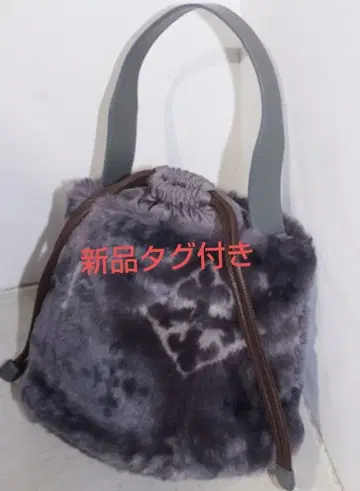 택 포함 새상품 퍼 복조리 2WAY 백 27,500엔