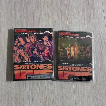 SixTONES VVS Blu-ray 초회반 일반ver 세트