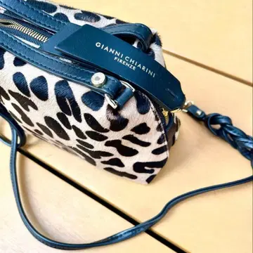 GIANNI CHIARINI 레오파드 무늬 숄더백