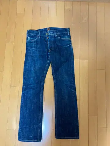 GERUGA 다크 네이비 부츠컷 데님 팬츠