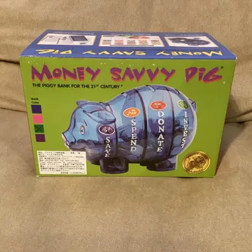 머니 새비 피그 그린