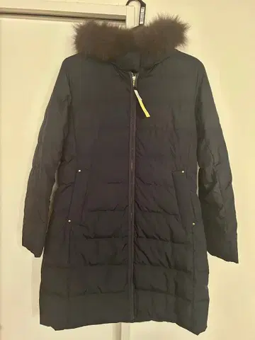 any sis 다운 코트 네이비