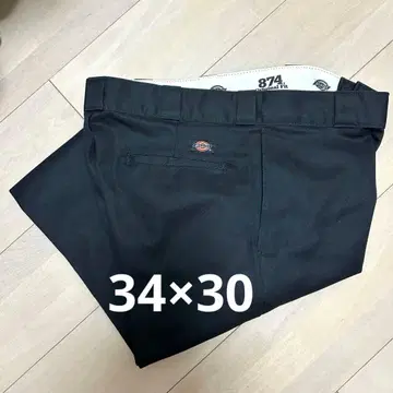 Dickies 874 워크 팬츠 블랙 W34 x L30