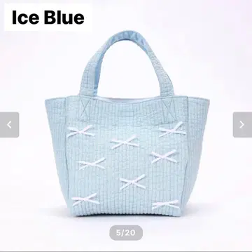 gypsohila 지프소피아 s 토트백 아이스 블루