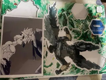 나의 히어로 아카데미아 원화전 아크릴 스탠드 올마이트 엽서