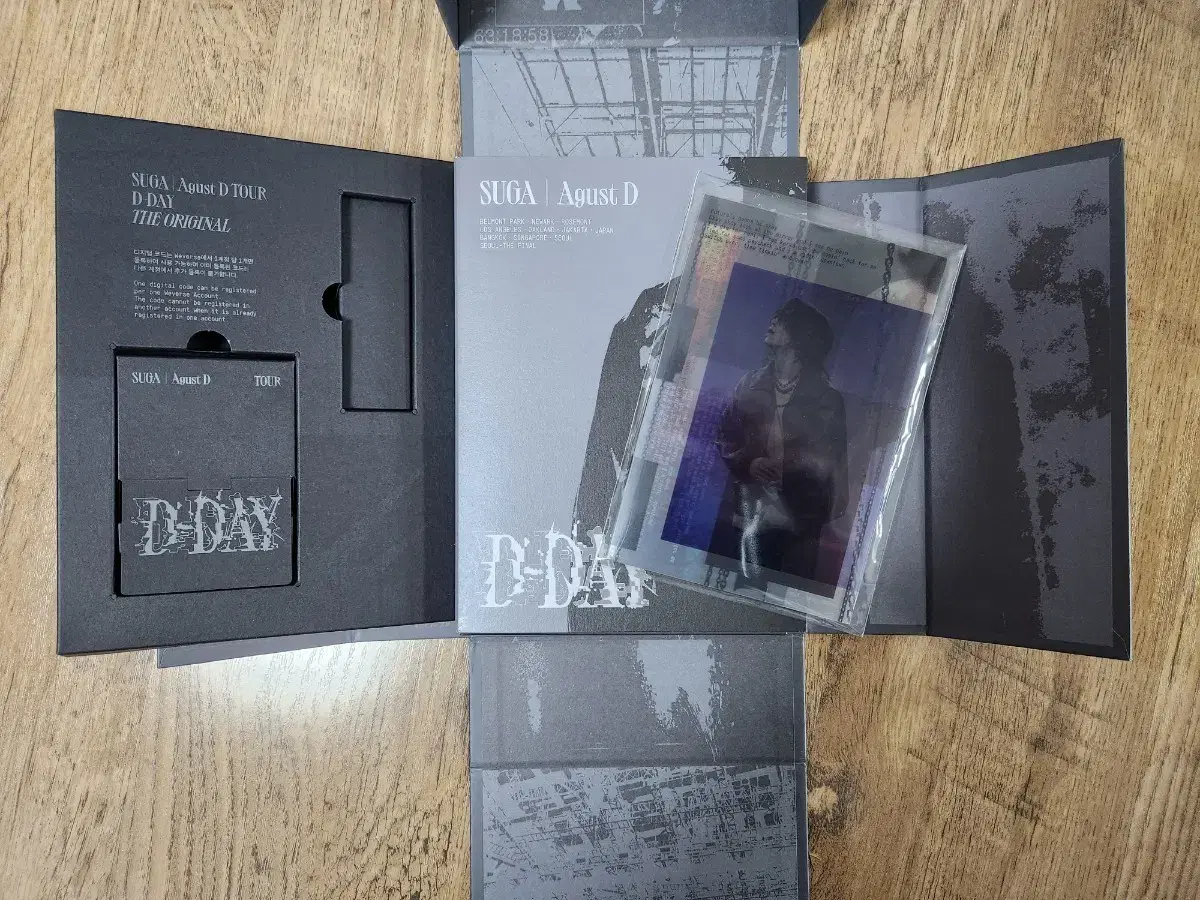 BTS AgustD D-DAY Tour DVD Poca, excluding Dico