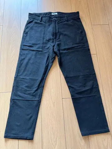 RHC 블랙 캐주얼 팬츠