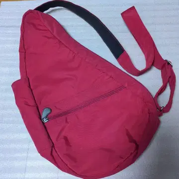 헬시백백 S 사이즈 바디백 다기능 레드