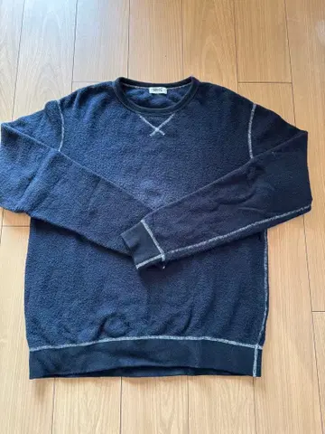 RHC 블랙 크루넥 트레이닝복