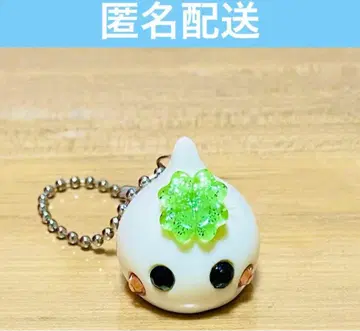 헤이세이 레트로 미니 홋페짱 스트랩 네잎 클로버 행복