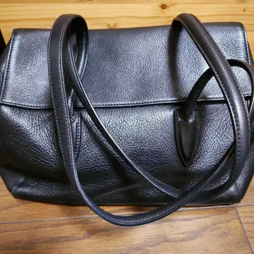 [ 고품질 ] 가죽 숄더백 블랙