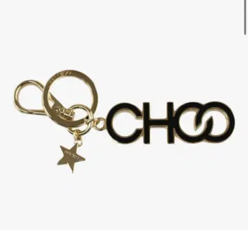 JIMMY CHOO(지미추) 키링 블랙