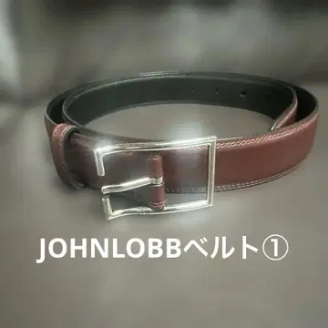 JOHN LOBB 벨트 적갈색 1