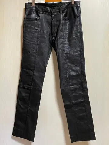 BARNABE HARDY 가죽 팬츠