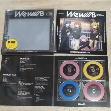 결속 밴드 We Will B Blu-ray 특장판 봇치 더 록!