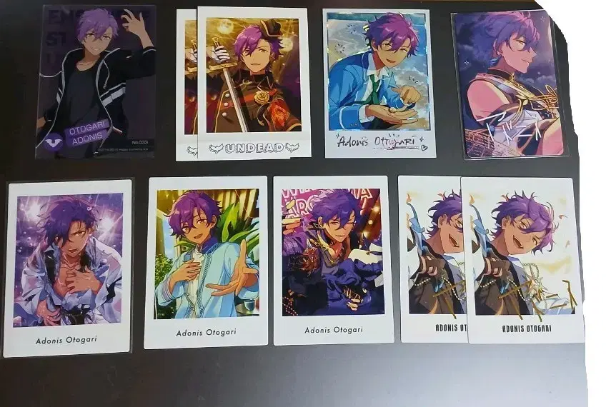 Ensemble Stars Adonis bulk clear card pasha pashats polaroid photocard