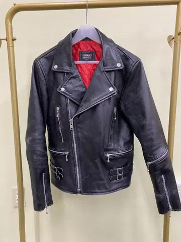 HORN WORKS 더블 라이더 자켓 가죽