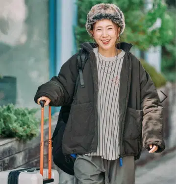 니코앤드 [be with M] 미사요 밀리 아우터 흑먹색 완판템