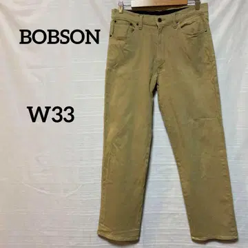 BOBSON 울 혼방 스트레치 팬츠, 청바지 W33