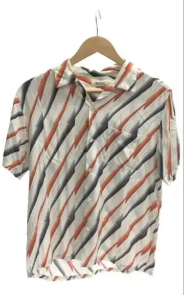 RADIALL 스트라이프 반팔 셔츠