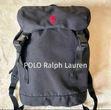새상품급 폴로 랄프 로렌 백팩 블랙 홀스 로고 자수