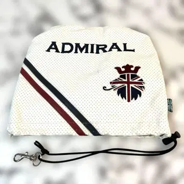 ADMRIAL 아이언용 골프헤드커버 화이트