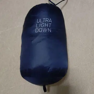 유니클로 울트라 라이트 다운 롱 네이비