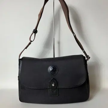 2510-112 | 헌팅월드 숄더백 가죽 블랙