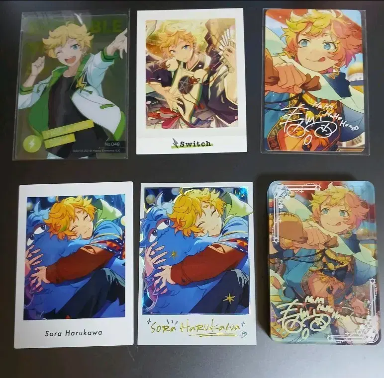 Ensemble Stars Sora bulk clear card pasha pashacards polaroid photocard corotta