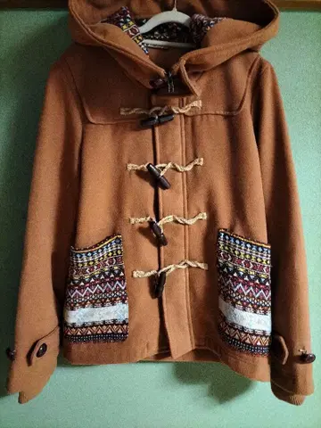 더플 코트 에스닉 패턴