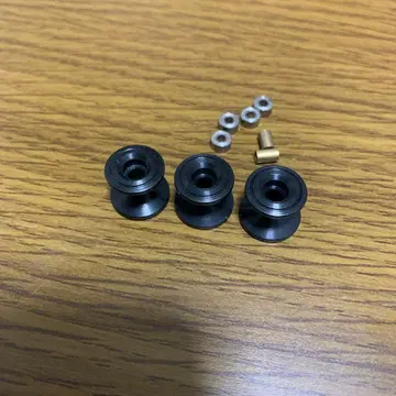 미니 사륜구동 2단 알루미늄 롤러 블랙