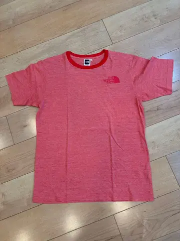 THE NORTH FACE 티셔츠 XL 레드