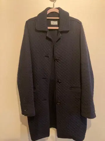 르 글라직 네이비 퀼팅 자켓