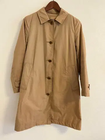 MHL. 다운 라이너 부착 스텐카라 코트 사이즈 0 베이지