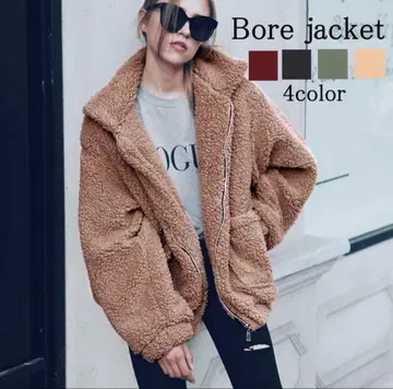 [ 미사용 ] fitaylor 보아 블루종 L 사이즈