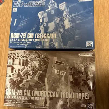 [배송비 포함] HG 짐(모로코 전선 사양)+짐(슬레거 탑승기) 세트