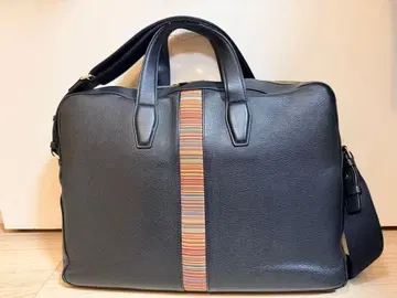 Paul Smith 가죽 비즈니스 백 스트라이프 디자인