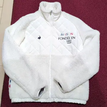 여성용 자켓 화이트 퀼팅