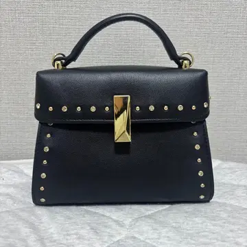 CELFORD 뤼탕 비쥬 스터드 미니백 블랙