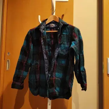 PENDLETON Lobo 터콰이즈 체크 플란넬 셔츠