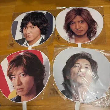 기무라 타쿠야 부채 4개 세트