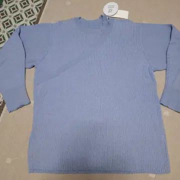 어반 리서치 센스 오브 플레이스 리브 니트 스웨터 라이트 블루 미사용