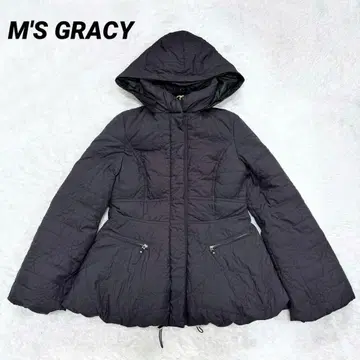 [ 새상품급 ] 엠즈 그레이시 다운 아우터 까멜리아 2way 38