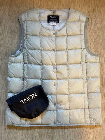 [ WOMEN ] TAION 다운 베스트 ICE GRAY 여성용 L