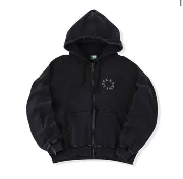 that's life 지퍼 후드티 블랙