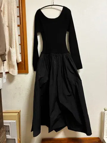 론 헤르만 블랙 롱 원피스 S