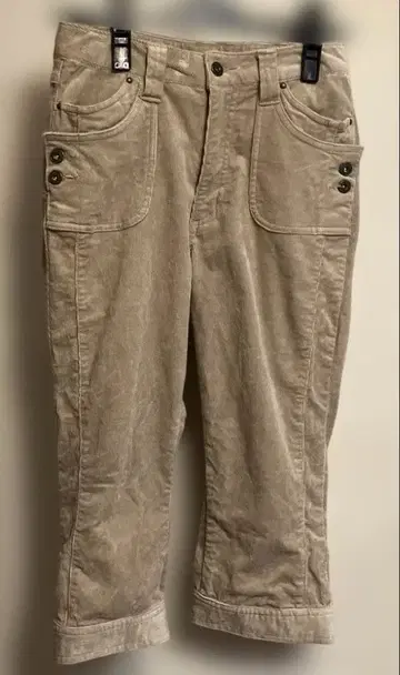 디자인 코듀로이 팬츠 베이지