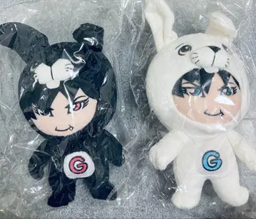 가격 인하 GACKT 토끼 봉제 인형 화이트 블랙