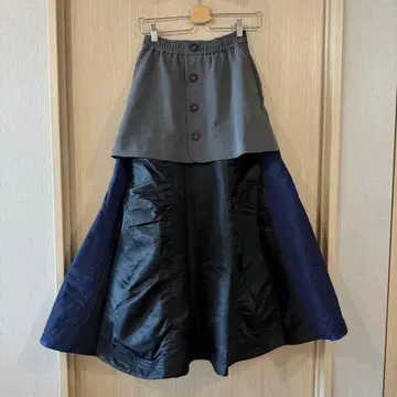 OMMO MIX FABRIC FLARE